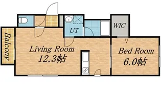 NORD FIUME南7条【4階】の間取り