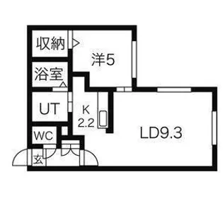 モントクレア【3階】の間取り