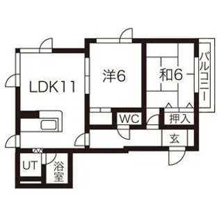 GOTOマンション【201号室】の間取り