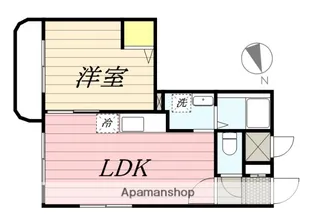 ウィングパーク【4階】の間取り