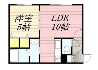 ラ・カーサフェリーチェ発寒【1階】の間取り