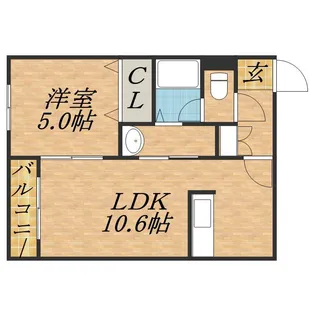 グレーシア【4階】の間取り