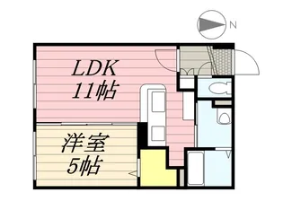 シナモン【4階】の間取り