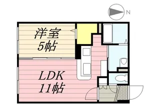 シナモン【3階】の間取り
