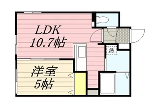 BREEZE南11条【2階】の間取り