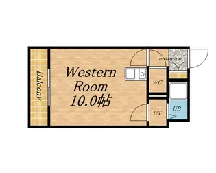 グローリア北21【102号室】の間取り