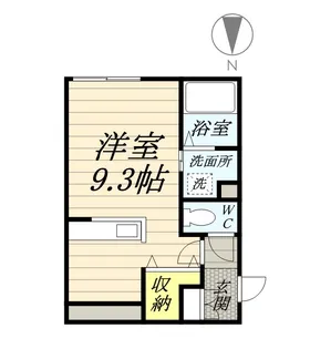 フランジュールあいの里【1階】の間取り