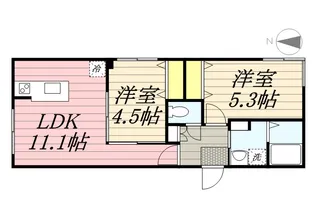 グランツ山鼻169【3階】の間取り