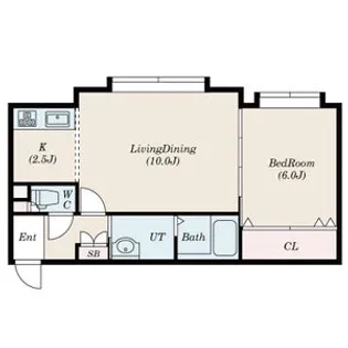 Milky Way【2階】の間取り