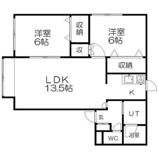 サウスヒルミスマイ【102号室】の間取り