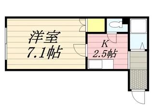 チェスタ麻生【0202号室】の間取り