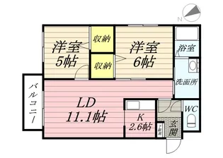 WEST PUERTA(ウエストプエルタ)【1階】の間取り