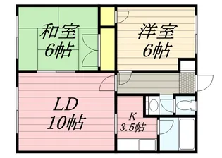 HOKUEI21【1階】の間取り