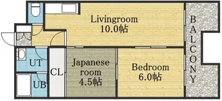 クリーンシャトー北39【2階】の間取り