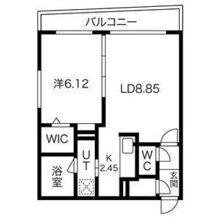 コローレ宮の沢【4階】の間取り