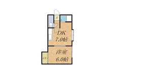 ルミエールエイト【201号室】の間取り