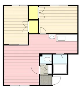 サンシャロンス【203号室】の間取り