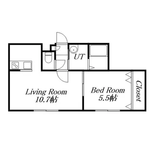 DOLCE VITA【3階】の間取り