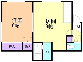 美波ハイツ【101号室】の間取り
