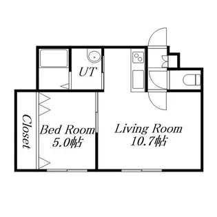 DOLCE VITA【3階】の間取り