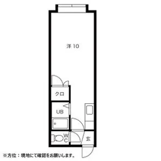 フロンティアKⅢ【0208号室】の間取り