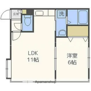 加勢ハイツ【2階】の間取り