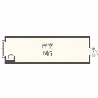 エタージュ29【407号室】の間取り