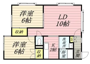 どりーむはうす【203号室】の間取り