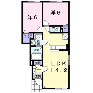 アリビオ27【1階】の間取り