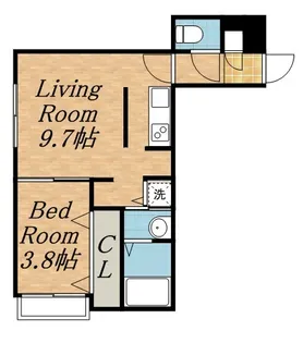 ガイアールS6【3階】の間取り