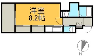 アストリアN6【4階】の間取り