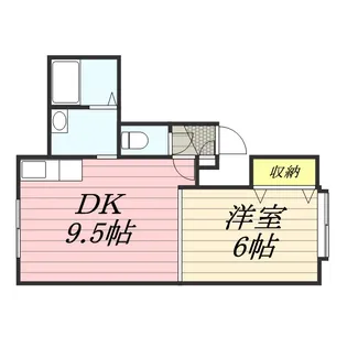 サンパラダイス32【0101号室】の間取り
