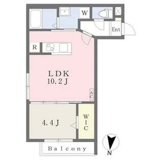 円山公園ビューアパートメント【1階】の間取り