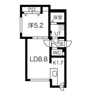 GRACECORT【4階】の間取り