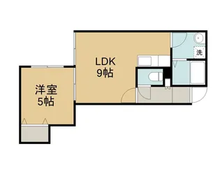 エルズカーサ5【1階】の間取り
