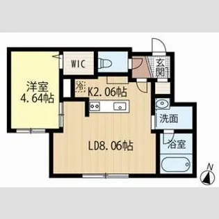 BERLINETTA312【4階】の間取り