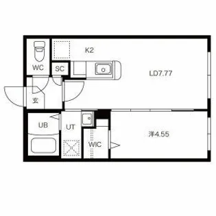 RITZ GRANDE中島公園(リッツグランデ中島公園)【3階】の間取り