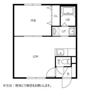ブロッサムⅡ【0401号室】の間取り