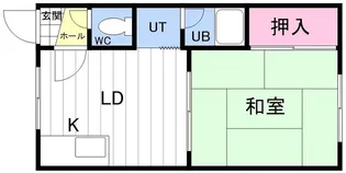 ホワイトコートカヤ8【106号室】の間取り