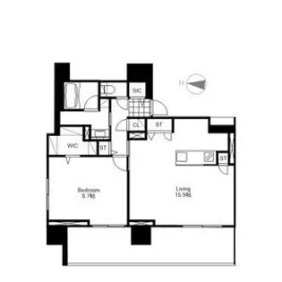 SAPPORO ATSUMARU RESIDENCE【9階】の間取り