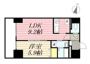 サンコート桑園ガーデンヒルズ【303号室】の間取り