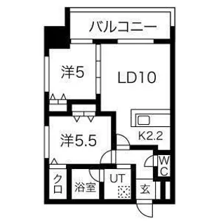 S-RESIDENCE円山表参道【3階】の間取り