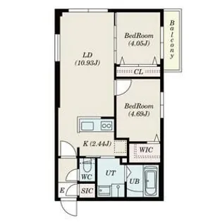 SーRESIDENCE琴似4条【3階】の間取り