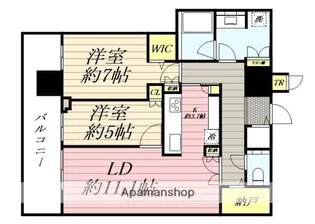 ONE札幌ステーションタワー【27階】の間取り