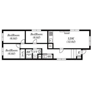 真田マンション【1階】の間取り