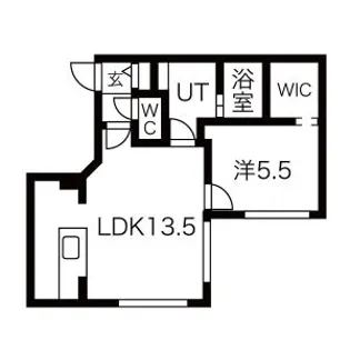 LE CHERIEN JARDIN(ルシェリアガーデン)【3階】の間取り