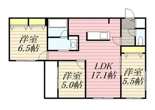 NORTH SEA ROAD【2階】の間取り