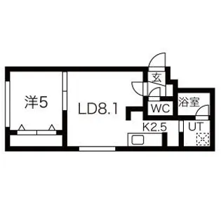 N.A FRONTIER【2階】の間取り