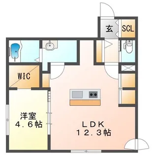 RーFINO宮の沢【2階】の間取り
