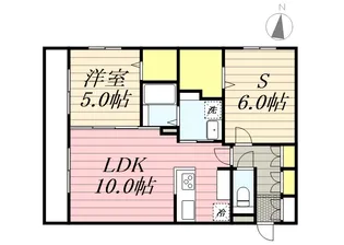 ヴィレッジ表参道【103号室号室】の間取り
